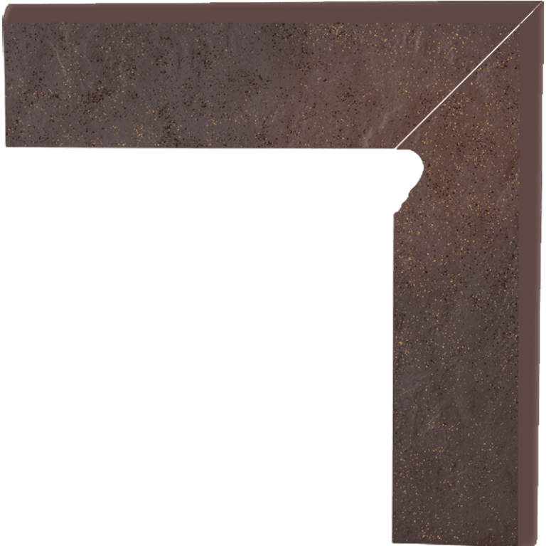 Plinta Klinker Paradyz Semir Rosa 2 Elemente Dreapta 8.1x30 cm