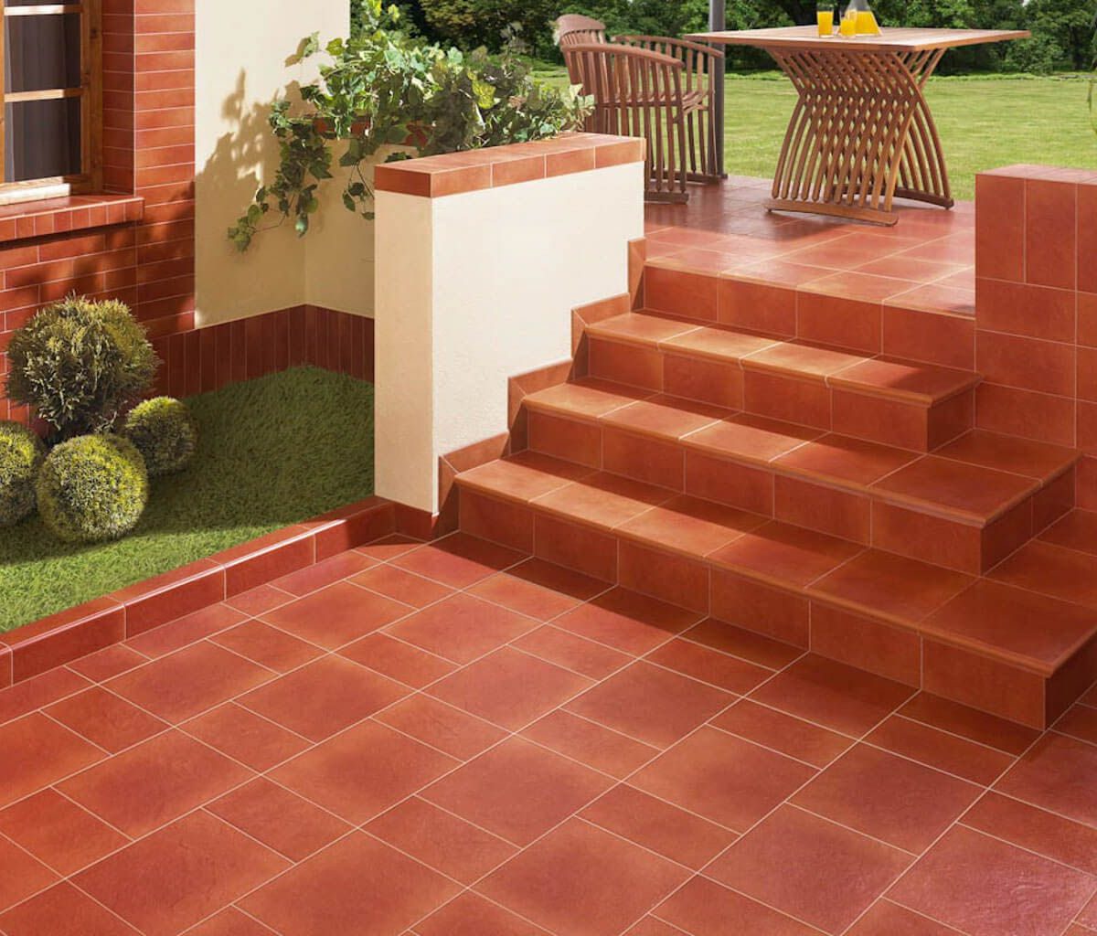 Plinta Klinker Paradyz Taurus Rosa 2 Elemente Dreapta 8.1x30 cm