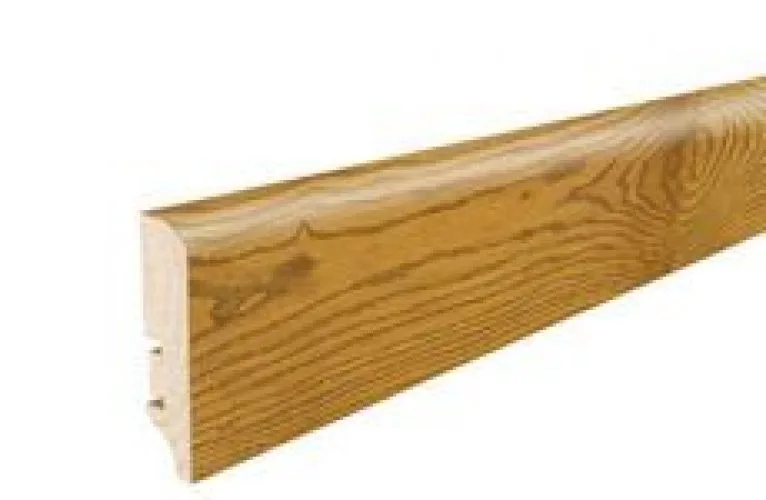 Plinta lemn frasin auriu, canal cabluri, Barlinek, 60x16x2200mm, P5002372A