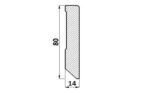 Plinta MDF EGGER L592 2400 x 14 x 80 mm