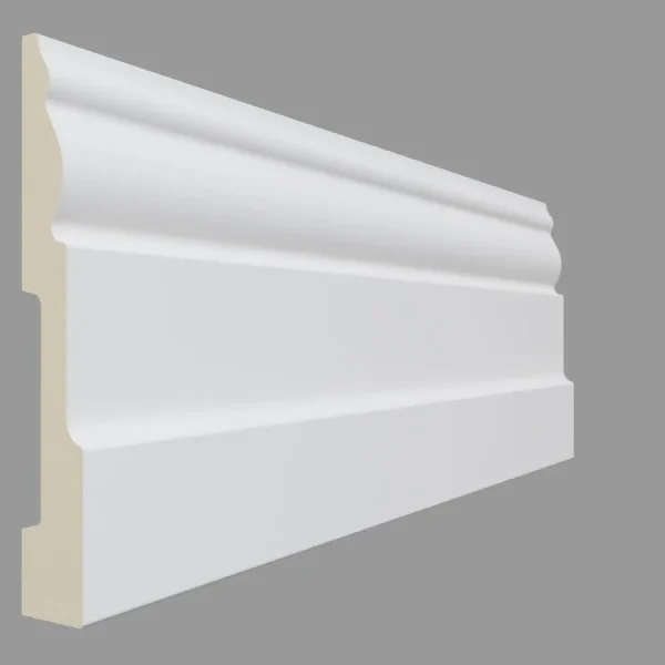 Plinta alba din poliuretan PL09 30x200x2000 mm
