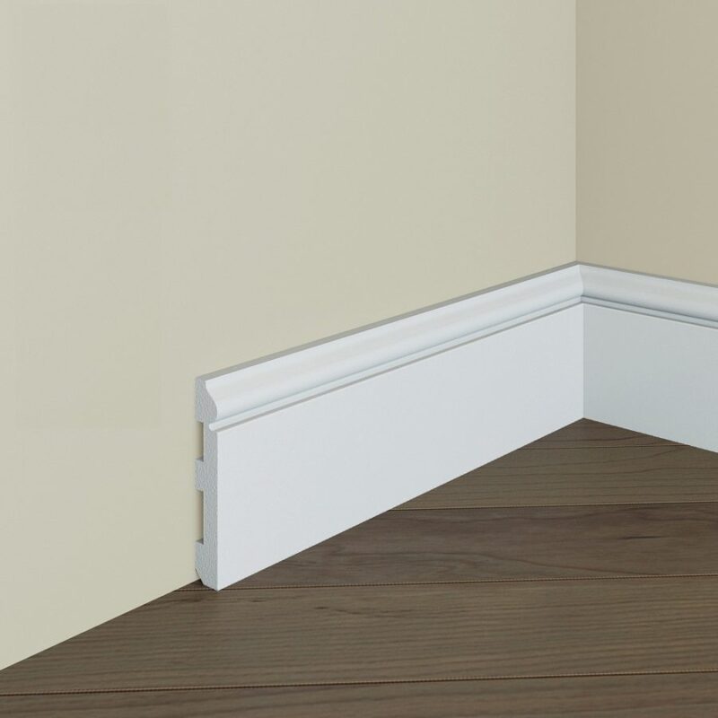 Plinta de podea Polimer rigid Manavi S5 80x14x2000 mm - imagine 2