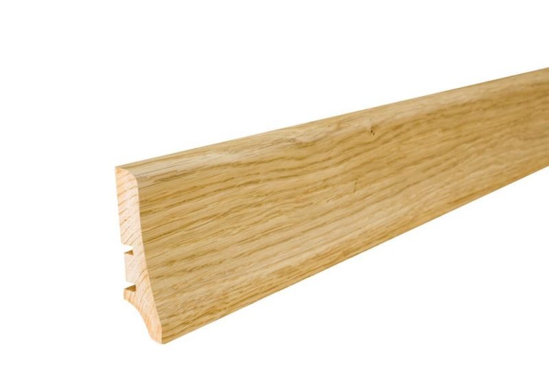 Plinta lemn furnir fag natur, Barlinek, 2200x58x20 mm - imagine 2