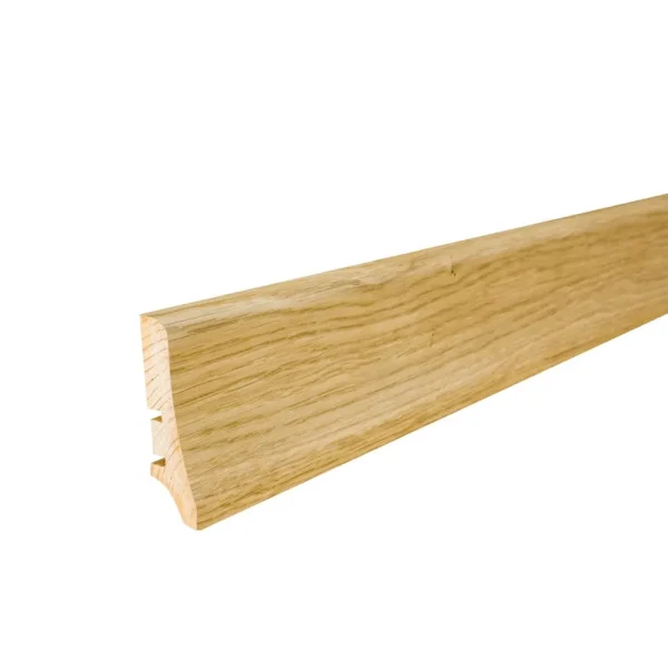Plinta lemn furnir fag natur, Barlinek, 2200x58x20 mm