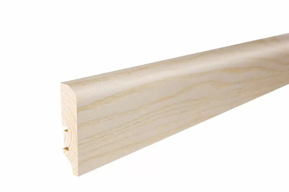 Plinta lemn frasin, furnir, Barlinek P5002322A, 60x16x2200mm