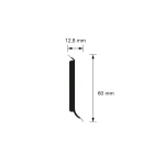 Plinta semirigida cu margini flexibile 25560 culoare 101 Alb 2.5 ml