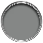 Vopsea gri mata 2 la suta luciu pentru interior Farrow and Ball Estate Emulsion Plummett No. 272 5 Litri