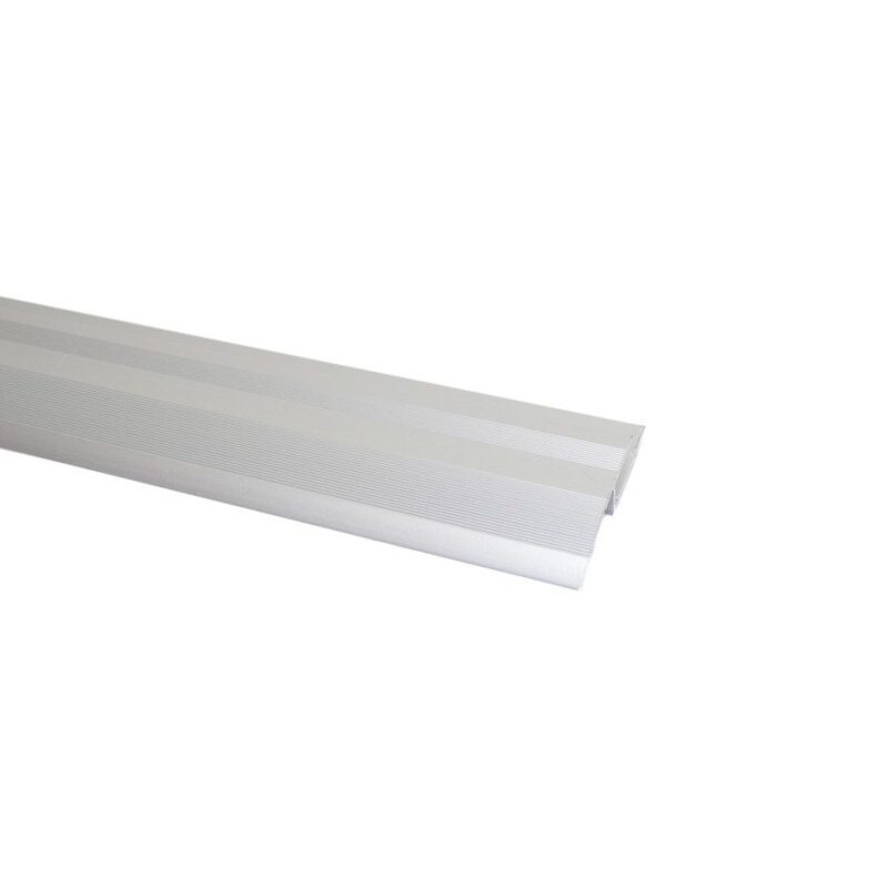 Profil aluminiu treapta parchet, argintiu, A60, 2.7 ml - imagine 3