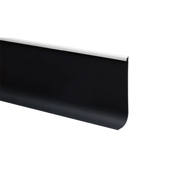 Profil plinta PVC alb, rotunjit linoleum, Hohlkehl, 10 cm, 2.5 m