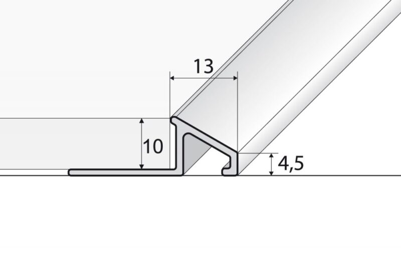 Profil aluminiu natur 2.5 ml A95 - imagine 2