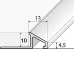 Profil aluminiu natur 2.5 ml A95