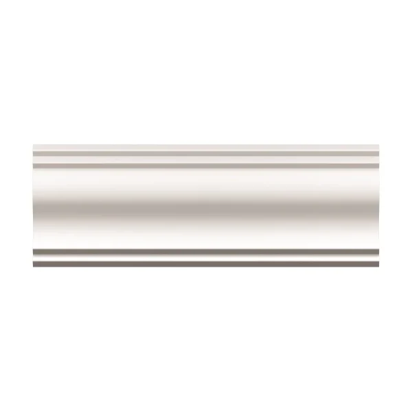 Profil decorativ din polistiren LX165, clasic, alba, 200 x 10 x 10 cm