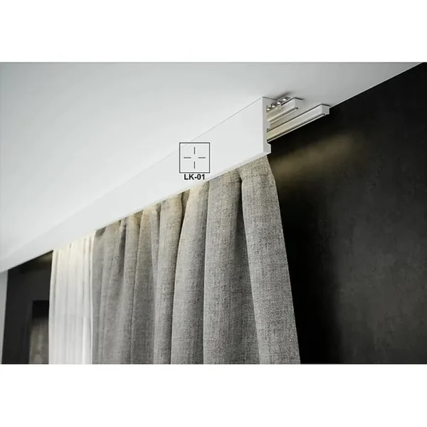 Profil scafa galerie LED Durotec LK 01 2.44 ml/buc dim. 244 x 10 x 4
