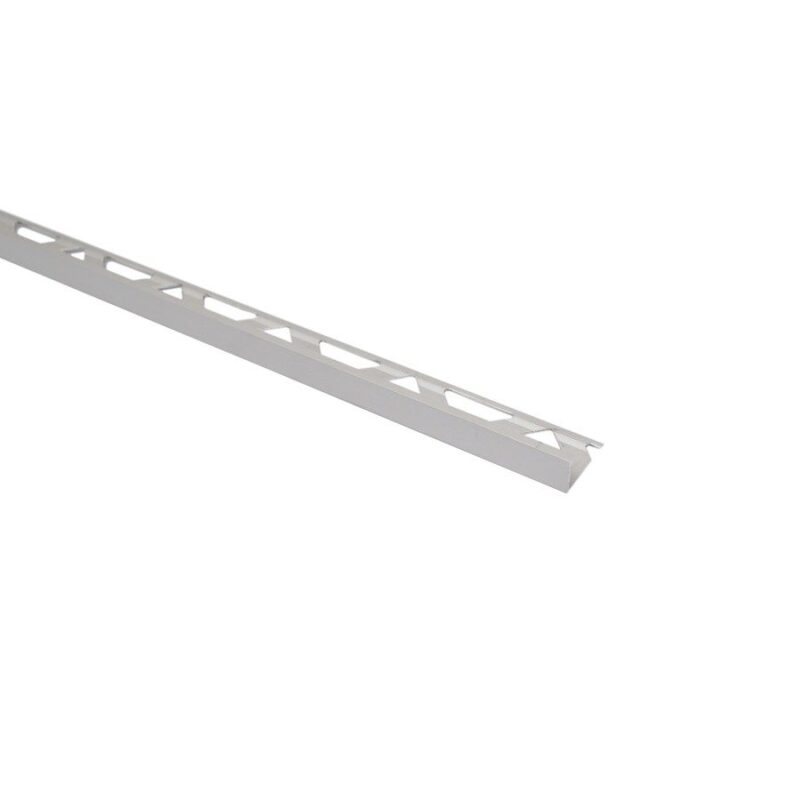 Profil terminatie aluminiu drept argintiu natur 2 ml S51 - imagine 2