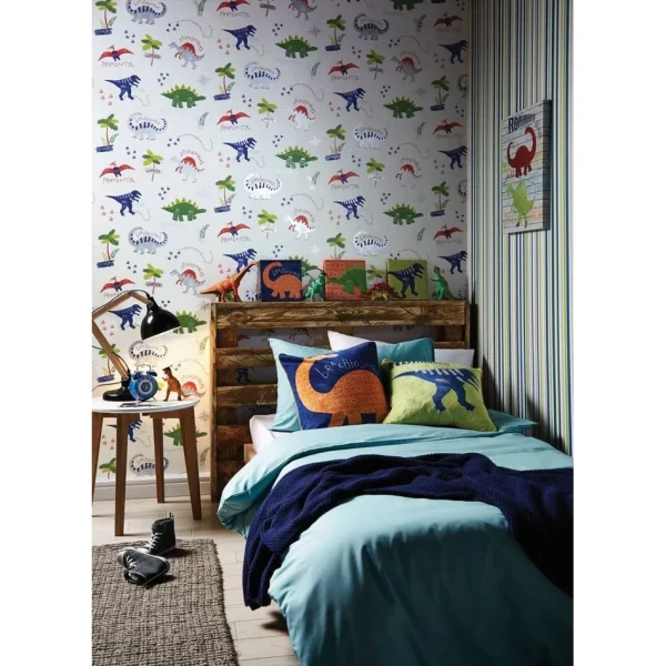 Tapet Arthouse Dino Doodles Multi Kids color Multi 1005 mm x 53 cm
