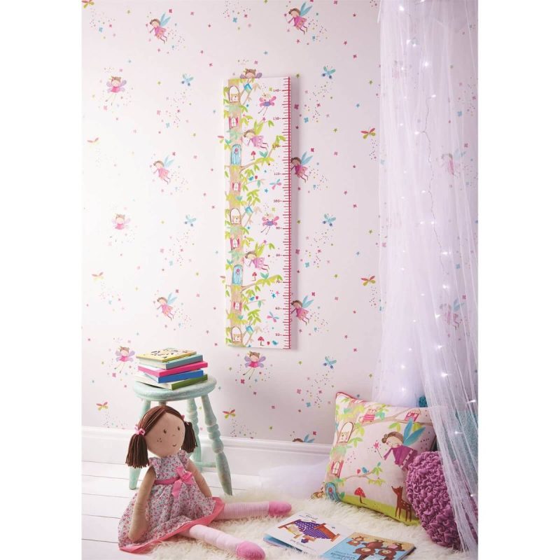Tapet Arthouse Fairy Dust White Kids color White 1005 mm x 53 cm