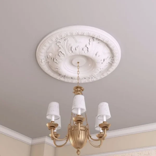 Rozeta decorativa plafon R59, Ø610mm, Fabrica de Profile