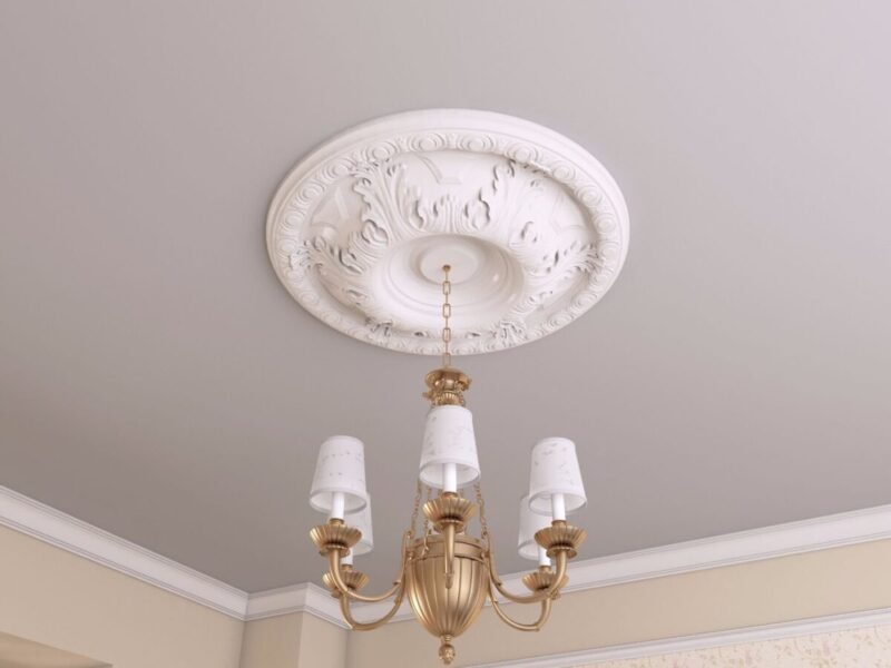 Rozeta decorativa plafon R59, Ø610mm, Fabrica de Profile
