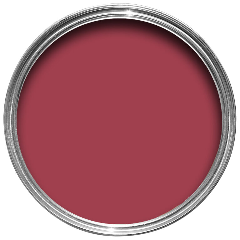 Vopsea rosie mata 7 la suta luciu pentru interior Farrow and Ball Mostra Rectory Red No. 217 100 ml