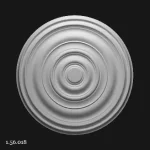 Rozeta tavan Poliuretan Gaudi 1.56.018 Ø 745 mm