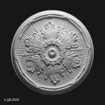 Rozeta tavan Poliuretan Gaudi 1.56.022 Ø 525 mm
