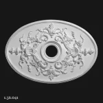 Rozeta tavan Poliuretan Gaudi 1.56.041 544x48x785 mm