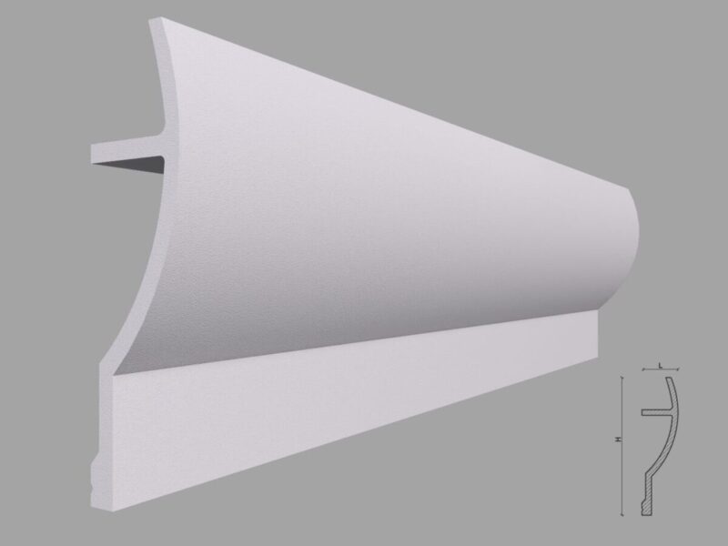 Scafa lumina indirecta SD10 70x200x2000 mm - imagine 2