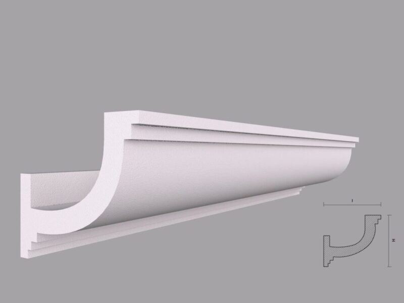Scafa lumina indirecta SD2 120x90x2000 mm