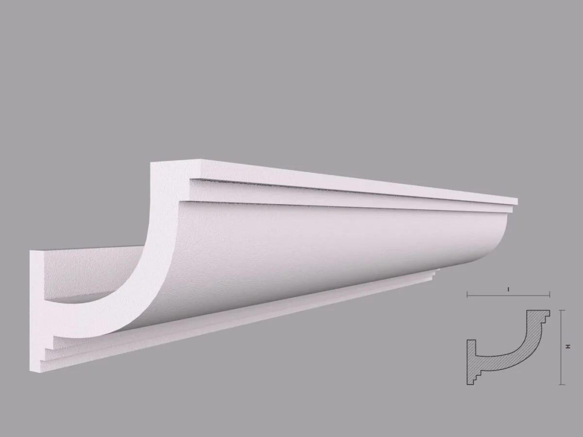 Scafa lumina indirecta SD2 120x90x2000 mm