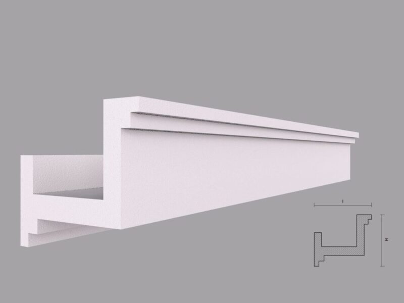 Scafa lumina indirecta SD3 100x90x2000 mm - imagine 2