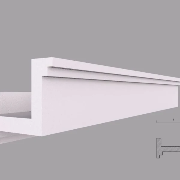 Scafa lumina indirecta SD3 100x90x2000 mm