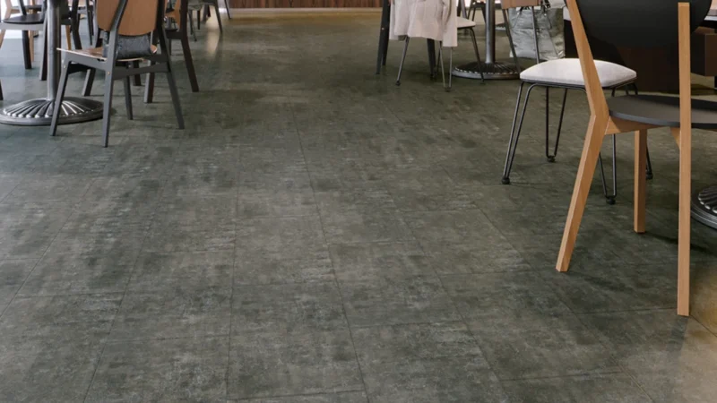 LVT ARBITON AROQ stone vinyl floor 2.5/0.55 MANHATTAN CONCRETE DA123 610x305 mm - imagine 2