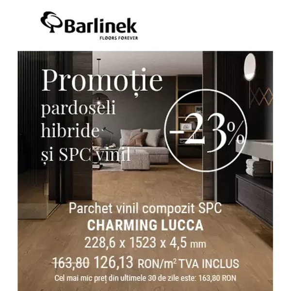 SPC Barlinek Vast Line Charming Lucca 1V5000002 clasa 33 5G click 4,5x228,6x1523 mm