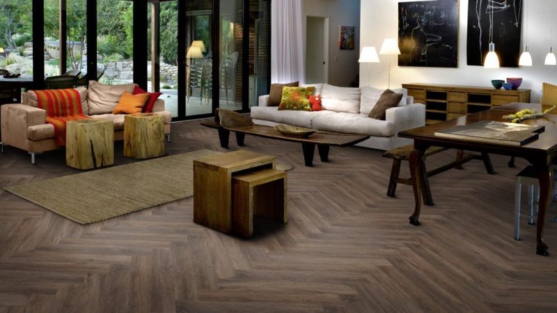 SPC Kahrs Click Herringbone Saxon CHW 120 Herringbone LTCHW2109L120 720x120x5 mm