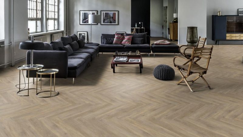 SPC Kahrs Click Herringbone Taiga CHW 120 Herringbone LTCHW2115L120 720x120x5 mm