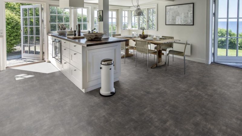 LVT Kahrs Dry Back Stone Design Steele DBS 457-030 LTDBS3006-457-3 457x457x2.5 mm - imagine 2