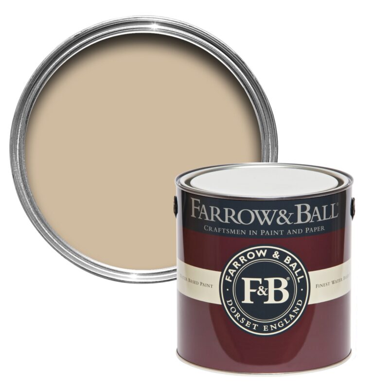 Vopsea crem mata 7 la suta luciu pentru interior Farrow and Ball Mostra Savage Ground No. 213 100 ml