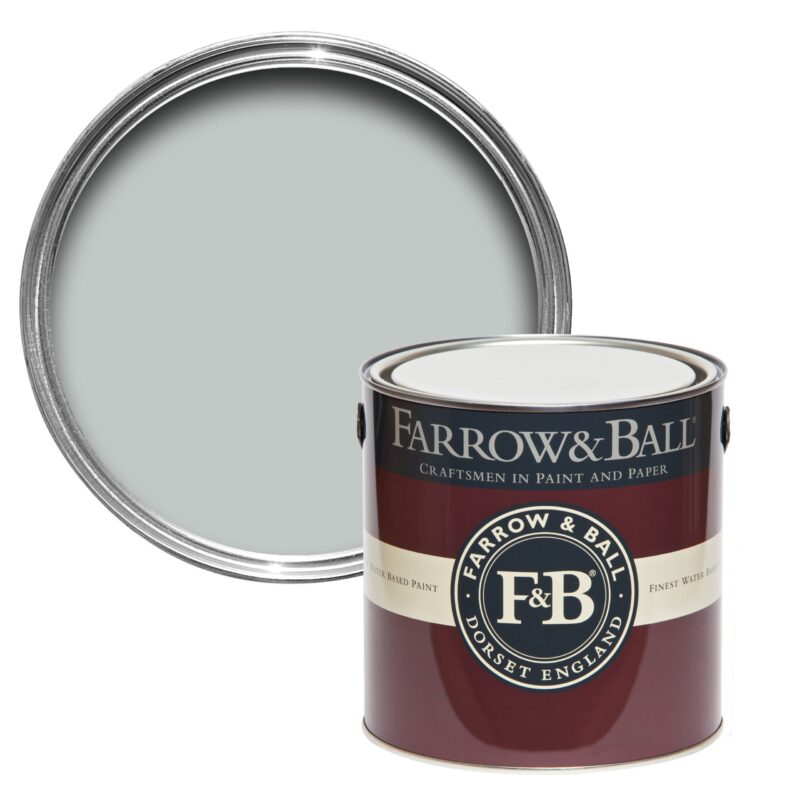 Vopsea albastra lucioasa 95 la suta luciu pentru interior exterior Farrow and Ball Full Gloss Skylight No. 205 750 ml - imagine 2