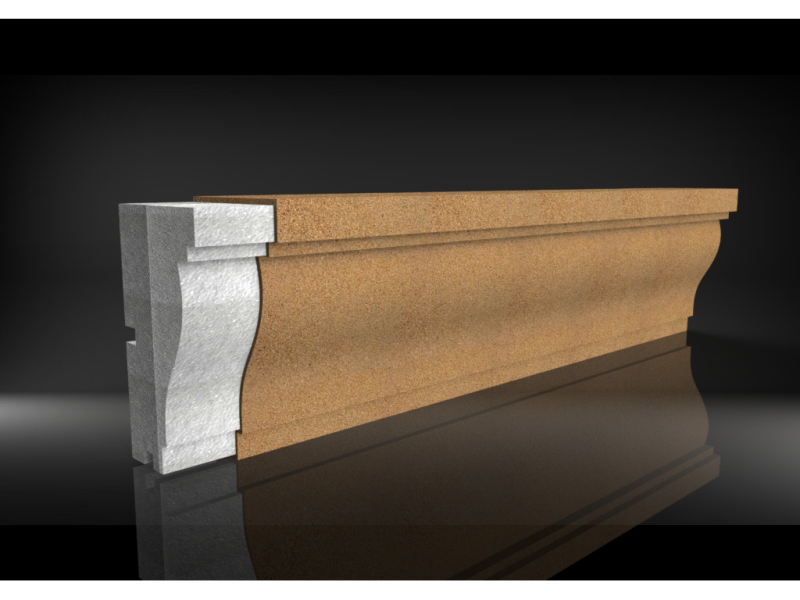 Solbanc exterior JS002 140x80x2000 mm - imagine 2