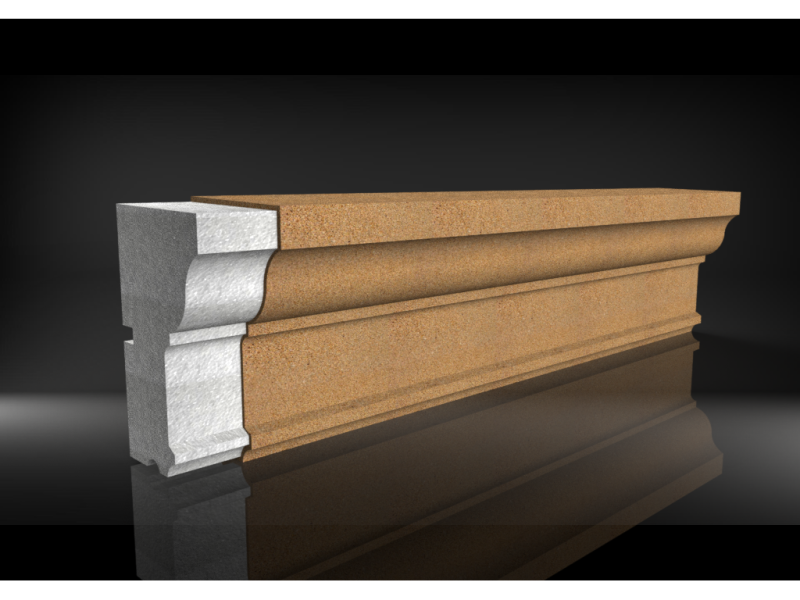 Solbanc exterior JS003 140x80x2000 mm - imagine 2