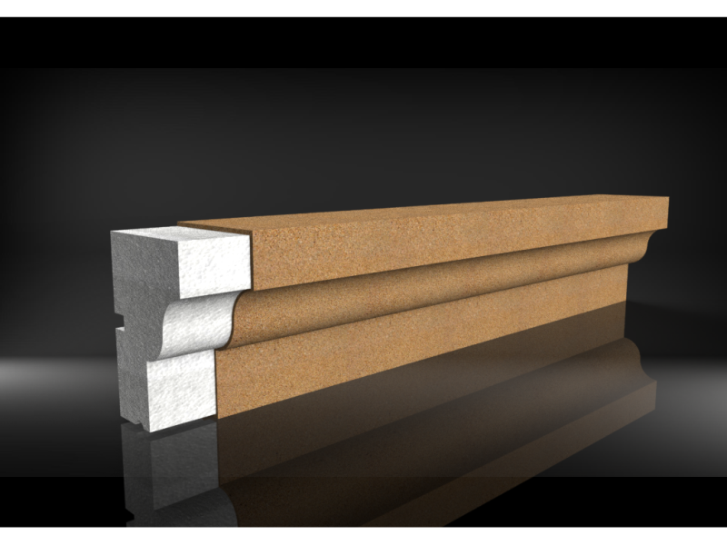 Solbanc exterior JS006 110x80x2000 mm - imagine 2