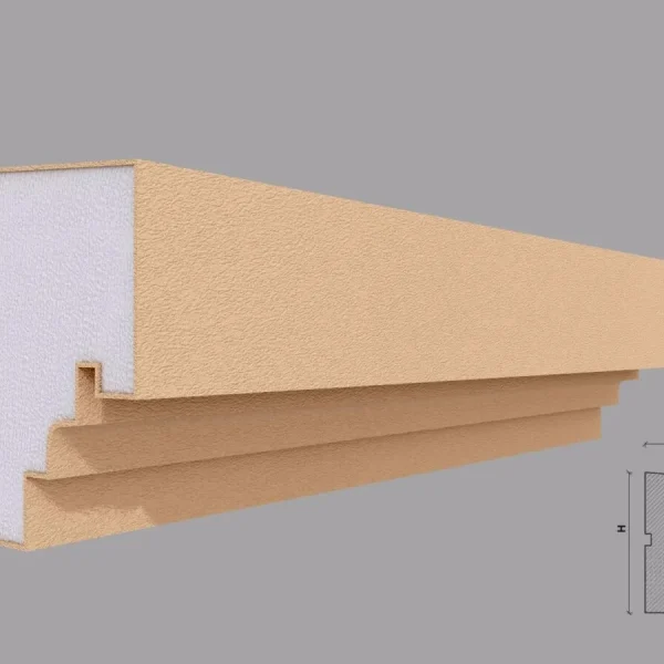 Solbanc pervaz exterior FP201  105x120x2000 mm