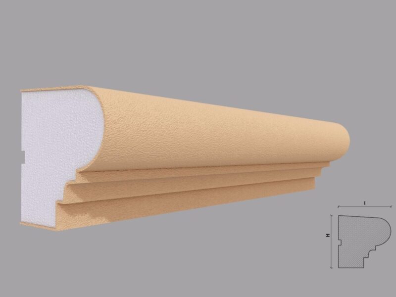 Solbanc pervaz exterior FP202 100x100x2000 mm - imagine 4