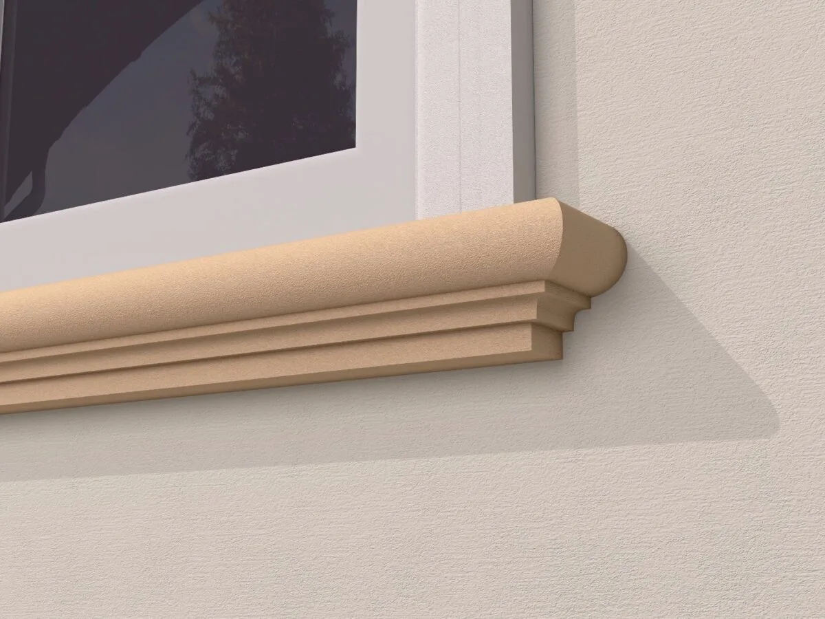 Solbanc pervaz exterior FP202 100x100x2000 mm