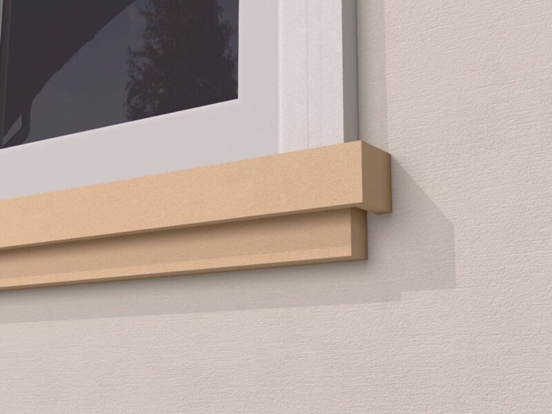 Solbanc pervaz exterior FP204 67x120x2000 mm - imagine 2