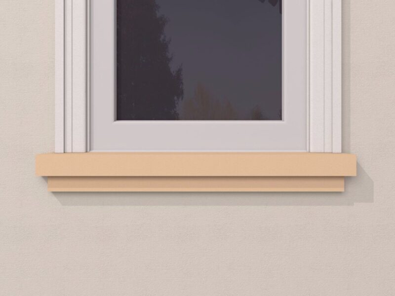 Solbanc pervaz exterior FP204 67x120x2000 mm - imagine 3