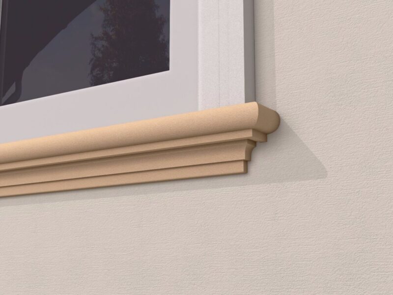 Solbanc pervaz exterior FP205 70x100x2000 mm - imagine 2