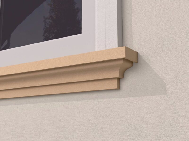 Solbanc pervaz exterior FP206 81x120x2000 mm - imagine 2
