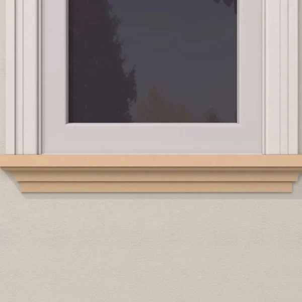 Solbanc pervaz exterior FP206D 81x120x2000 mm