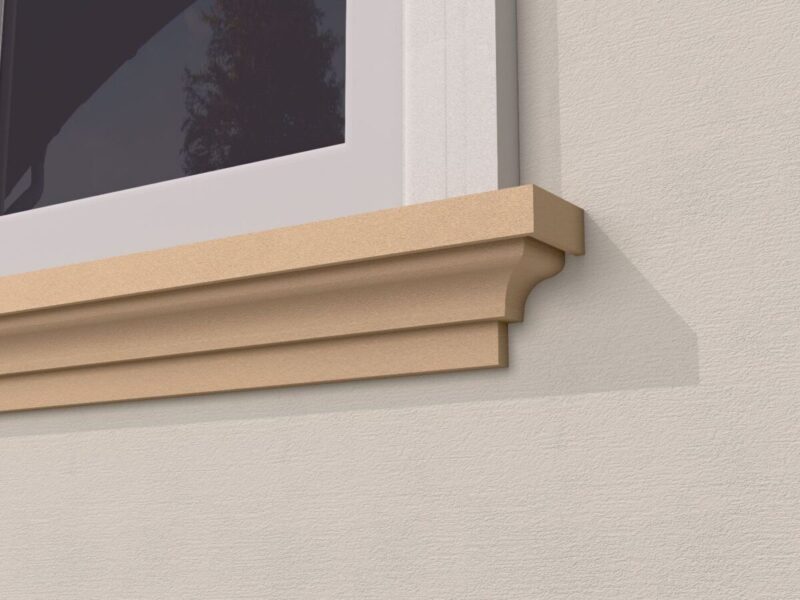 Solbanc pervaz exterior FP206D 81x120x2000 mm - imagine 3